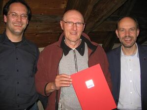 Vorsitzender Tobias Weitmann, Helmut Bürkle, MdL Gernot Gruber